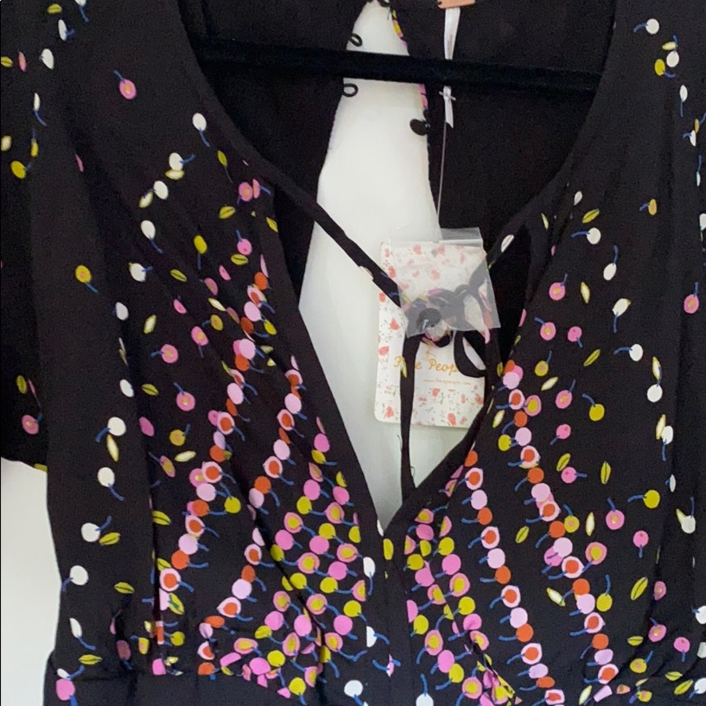 free people open back dress size 2